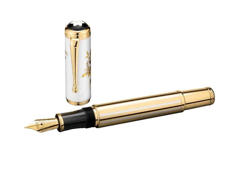 FOUNTAIN PEN PATRON OF ART HOMMAGE A MARQUISE DE POMPADOUR LIMITED EDITION 4810 SERIES MONTBLANC 28660